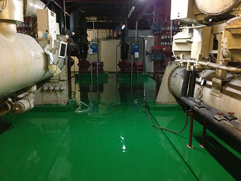Baiyun Airport equipment room epoxy self-leveling floor