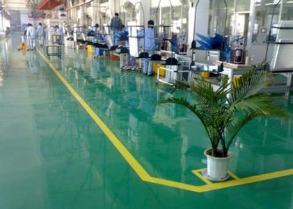 Epoxy high solid high-gloss flooring