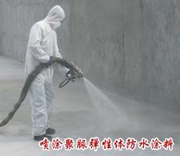 Polyurea elastic waterproof flooring
