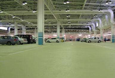 The colored surface cement self-leveling