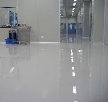 Solvent-free epoxy self-leveling floor